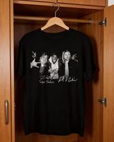 CHRIS FARLEY KURT COBAIN signature Tshirt Black S5xl Unisex T-Shirt XL