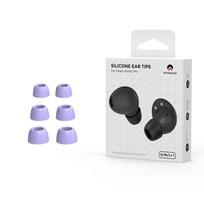 3/6Pairs Silicone Ear Tips for Samsung Galaxy buds 2 pro Earphone Eartips Earbuds Tips Accessory for Galaxy buds 2pro 3Pairs violetinė