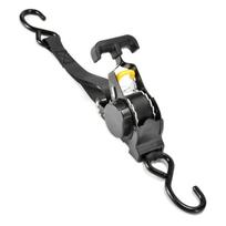 Retractable Ratchet Strap Heavy Duty Ratchet Strap Self Retractable Tie Down Strap for Motorcycle Truck Trailer Cargo