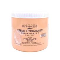 Drėkinamasis kūno kremas - BYPHASSE - Migdolų aliejus - 500 ml - Veganiškas - Visiems odos tipams