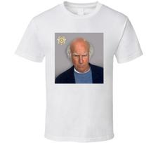 Larry David Mug Shot Parody T Shirt Unisex T-Shirt M