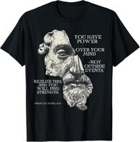Marcus Aurelius Stoicų filosofija Romos filosofo 039 citata unisex marškinėliai Unisex marškinėliai XL