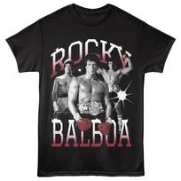 Rocky filmo marškinėliai ITALŲ ŽIRGAS BALBOA ČEMPIONAS Nauji oficialūs juodi marškinėliai Unisex XL