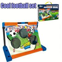 Electronic Scoring Soccer Game Set For Kids Moving Soccer Goal Toss Target Game Indoor Outdoor With Balls Birthday Gift Items For Boy