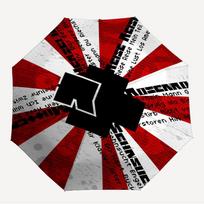 1pc Rammstein Themed High-quality Umbrella,Automatic Opening and Closing Umbrella,Multi-functional Umbrella G0811008