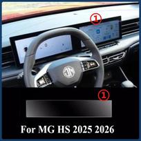 Skirta MG HS 2025 2026 PPF apsauginė plėvelė Priedai Interjeras Skaidrus TPU GPS navigacija Pavarų svirties skydelis Centrinės konsolės lipdukas For LHD