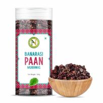 NatureVit Banarasi Paan Burnos Gaiviklis 200g | Saldus Banarasi Meetha Paan Mišinys su Gulkandu, Betelio Lapu ir Pankoliu | Tradicinis Desertas Po Valgio