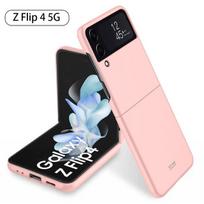 For Samsung Galaxy Z Flip 4 Case Matte Candy Color Hard Pc Shockproof Back Cover For Samsung Z Flip4 Zflip4 5g Protection Shell For Samsung Z flip 4 rožinė