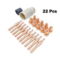 22X 9-8215 9-8211 9-8213 9-8237 Plazminio pjovimo elektrodų antgaliai 80A Skirta SL60 SL100 WS PK22