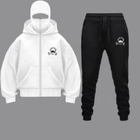 Jujutsu Kaisen Anime gobtuvėlių rinkinys Integruotas dvigubo sluoksnio šiltas vėjo nepraleidžiantis su užtrauktuku gobtuvas Y2k Vintažinis bliuzonas Streetwear S