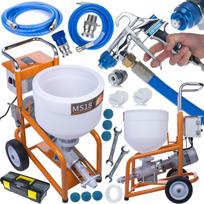 Rosfix Tinkavimo agregatas MaxStream18 – Galingas 1800W variklis | Srautas 12L/Min | 28L bakas, Mobilumas ir tikslus pistoletas