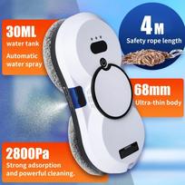 Auto Window Cleaning Robot with UPS & Vacuum-Mop Combo, APP Control for Glass/Floor Home/Office Smart Cleaner EU&Yes