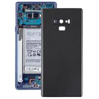 Samsung Galaxy Note9 baterijos galinis dangtelis su kameros objektyvu juoda