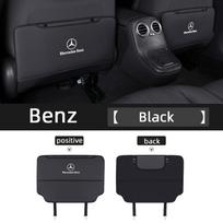 2 vnt. automobilio sėdynės apsauga nuo spyrių, interjeras, skirta Benz sėdynės apsaugai nuo spyrių, naujas C / A / E klasės E300L Glc260 Gla GLB Gle C200 juoda