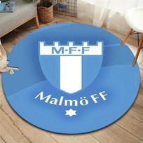 Malmo FF Round Area Rug,Carpet Rug for Living Room Bedroom Sofa Playroom Decor,Non-slip Floor Mat 80cmx80cm