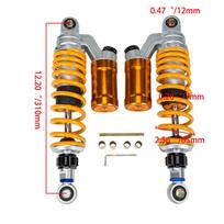 310/330/350mm Motociklo Galiniai Oro Amortizatoriai Pakaba Universali Honda Yamaha Suzuki Kritimo Apsaugos Priedai