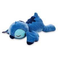 Stitch pliušinis žaislas - 24 colių didelis miegantis pliušinis žaislas Kalėdoms 60cm mėlyna