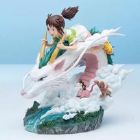 2025 Naujas Anime Figūrėlė Ogino Chihiro Ir Nigihayami Kohakunushi Veiksmo Figūrėlė PVC Modelis Lėlė Kolekcionuojamas Žaislas Dovana with box white