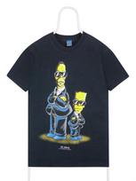 The Simpsons Man in Black vintage t-shirt 3XL