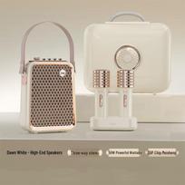Divoom SongBird-HQ2 Viskas viename Karaoke mikrofonas ir Bluetooth garsiakalbis (CN versija)