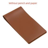 PU Leather Golf Scorecard Holder Yardage Book Score Notebook Golf Golf Score Book  Outdoor Sports tamsiai mėlyna spalva