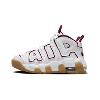 Nike Air More Uptempo PS Low top Children's Basketball Shoes White Red Children Aged 3 7 Years Old FJ2847-100 28