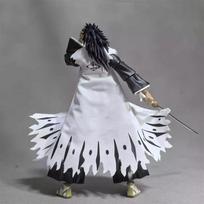 1/12 mastelio vyriški BLEACH Zaraki Kenpachi drabužiai Dvigubo/Vienos sluoksnio vėjo striukė apsiaustas Tinka 6  veiksmo figūrėlės kūnui Modelis Žaislai no figure