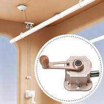 Hand Crank Replacement for Drying Rack Home Use Metal for Garment Rack Repair Parts Easy to Install for Balcony Hand Cranker