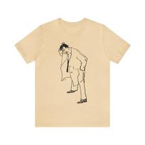 Columbo Peter Falk autoportretas Unisex marškinėliai XL