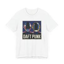Daft Punk Vintage T-shirt Music Lover Gift Retro Graphic Music Festival Tee Unisex T-Shirt XXXXL