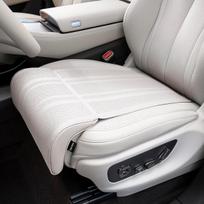 Memory Foam Leg Rest & Seat Cushion with Ventilation for Lexus ES300/RX350/NX260, All-Season Use.