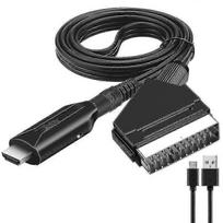 HDMI į Scart Kabelis HDMI į Scart Adapteris HDMI į Scart Keitiklis Vaizdo Adapteris