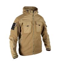 Vyriška taktinė striukė Karinė Softshell vilnonė striukė vyrams armijos kovinės striukės vilnos vėjo striukė su gobtuvu Bomber S