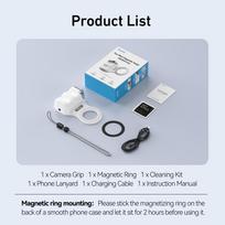 TELESIN Magnetic Phone Camera Shoot Hand Grip Universal Smart Phone Holder Shooting Aid Remote Control Handle for Iphone Andriod