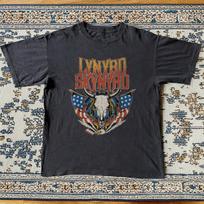 Lynyrd Skynyrd Jaučio Kaukolė Retro Juodi Unisex Marškinėliai Dydis S5XL Unisex Marškinėliai XL