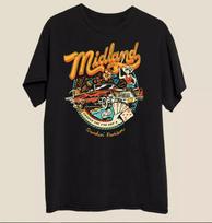 Midland Band Medvilnės Kolekcija Dovana Gerbėjui Marškinėliai dydis S-5XL Unisex Marškinėliai XXL