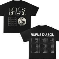 Rufus Du Sol 2025 m. turas Rufus Du Sol koncertas Vintažiniai dvipusiai marškinėliai Unisex marškinėliai S
