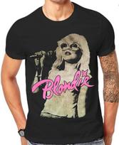 IŠPARDAVIMAS Blondie Marškinėliai Šaunūs Retro Senos Grupės Juodi Marškinėliai Vintažiniai Marškinėliai Unisex Marškinėliai L