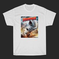 Sharknado Siaubo Mokslinės Fantastikos Filmas Vyrai#039;s Balti Dydis S iki 3XL Unisex Marškinėliai M