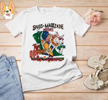 Spuds MacKenzie Unisex medvilniniai marškinėliai Dydis Unisex marškinėliai L gray