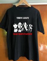 thin lizzy blogos reputacijos marškinėliai sunkus medvilninis naujas unisex marškinėlis L black