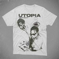 Travis Scott UTOPIA Cactus Jack CIRCUS MAXIMUS T Shirt Full Size S5XL Unisex T-Shirt M