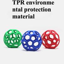 Arklių skanėstų kamuoliukas Arklių gardo kabinamas šieno tiektuvas Žaislas Kamuoliukas Arklių šėrimui Atsparus tempimui TPR Kamuoliukai (Ball + rope) raudona