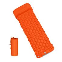 Self-Inflating Sleeping Mat Ultralight Air Mattress with Integrated Pillow Outdoor Camping Foldable Sleeping Mat for Camping Hik One Seat