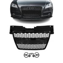 RS išvaizdos priekinės Grotelės skirtos Audi TT (06-14), juodos blizgios