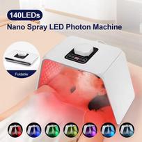 7 Spalvų LED Fotonų Mašina Raudonos Šviesos Terapijos Prietaisas su Nano Purškikliu Veido Atjauninimas Nuo Senėjimo Namų SPA Odos Priežiūros Priemonė US Plug balta
