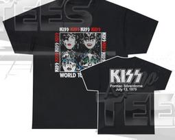 KISS Liepos 13 d., 1979 m. Pontiac Silverdome Dynasty Tour Renginio Marškinėliai Unisex Marškinėliai XXXL