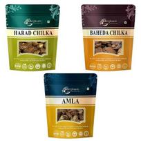 Brijbooti Harad Baheda Amla Raw 300 Gram | 100 Gram Each | (Pack of 3)