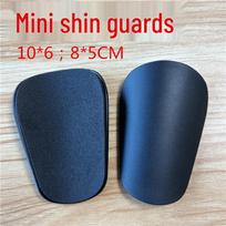 Extra Small Mini Shin Guards for Football Training - Protective Foot Gear 10*6CM Black
