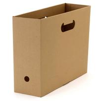 MUJI Assembly Cardboard File Box Set of 5 A4 Size 02081355 One-Touch - - ruda